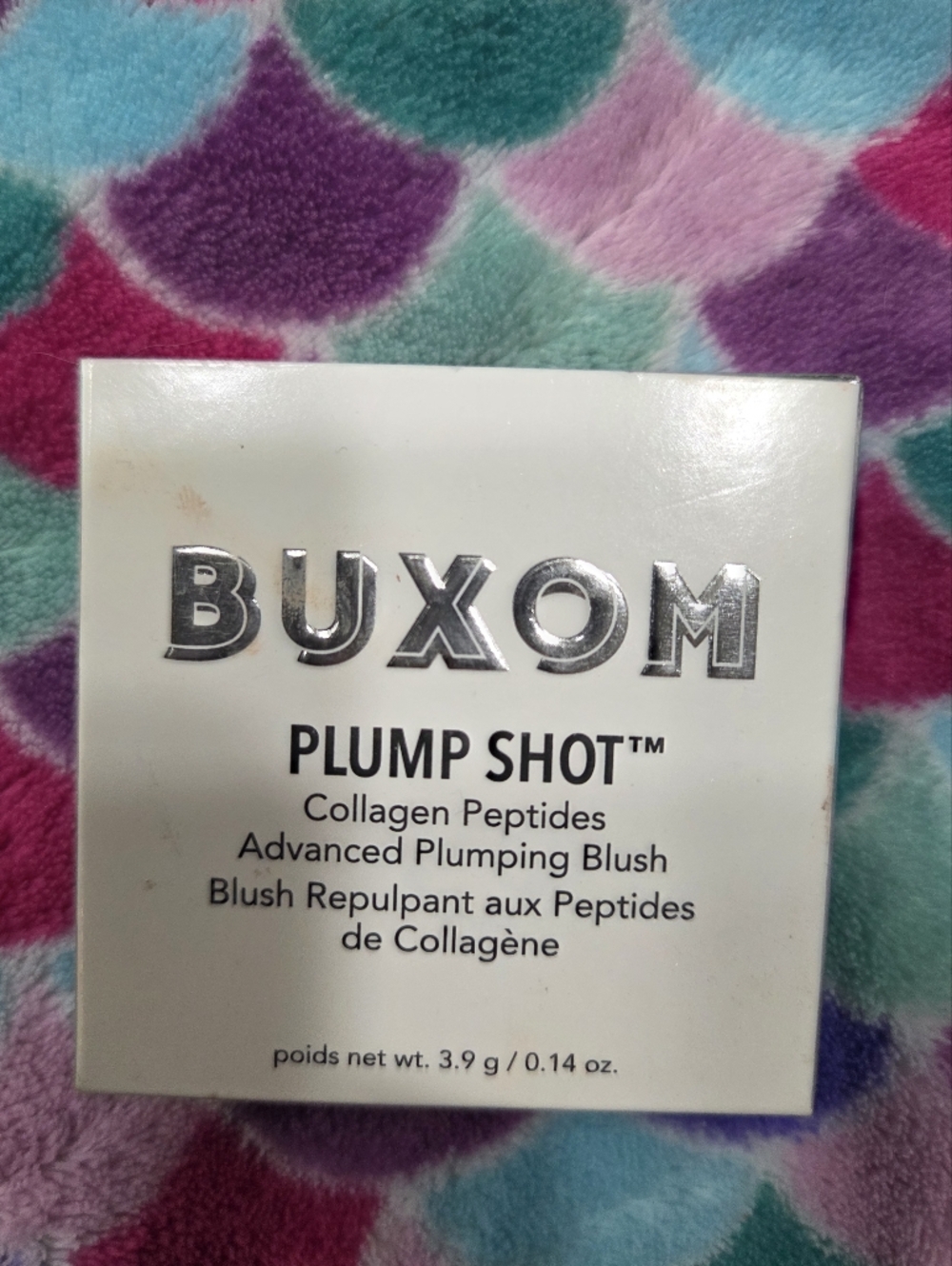 Buxom Plump Shot Cream Blush Compact in Coral Cheer